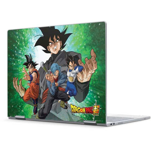Dragon Ball Super Fate of the Future Pixelbook Skin